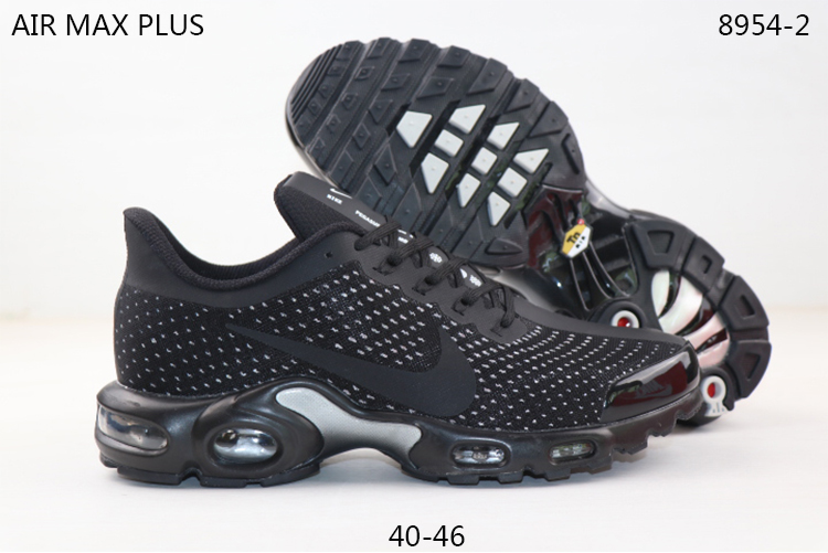 Nike Air Max Plus Mesh Black Shoes